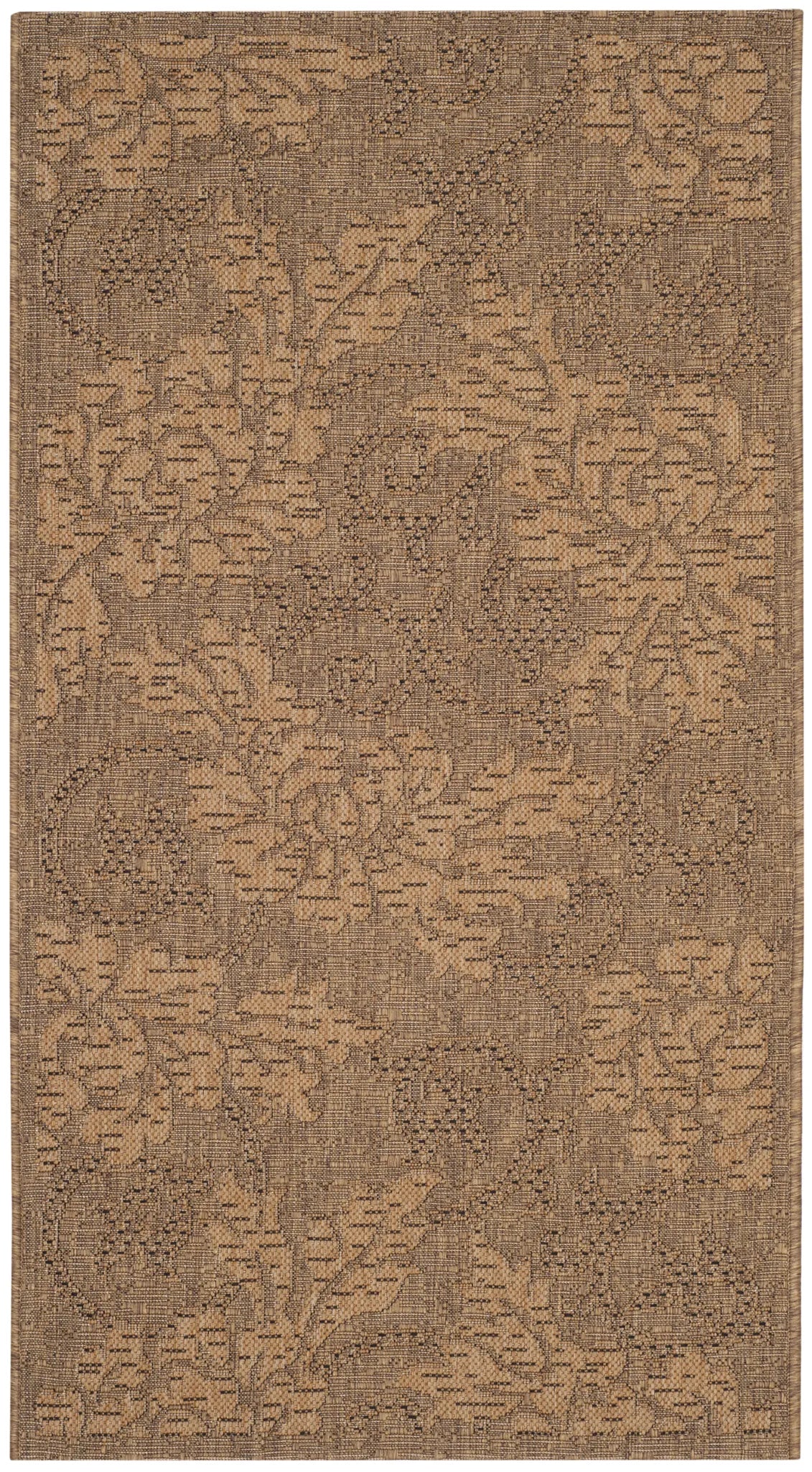 Safavieh Courtyard 2'-7" x 5'-0" Rug in Gold / Natural