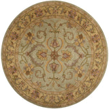 Safavieh Heritage 6'-0" x 6'-0" Rug in Green / Gold