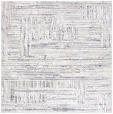 Safavieh Opal 6'-7" x 6'-7" Rug in Ivory / Dark Grey