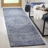Safavieh Ikat 2'-3" x 12'-0" Rug in Dark Blue / Multi