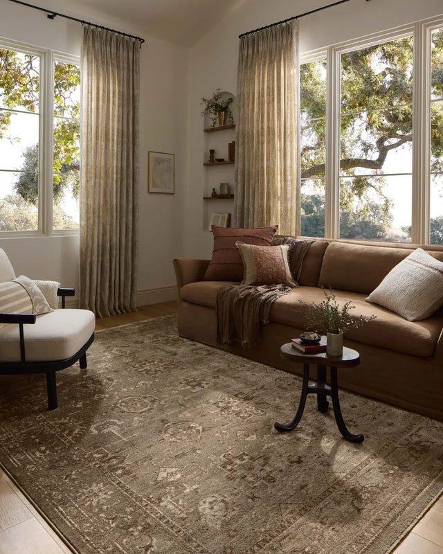 Loloi Haywood HYD-04 Sage / Earth Rug - room scene 3
