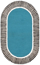 Safavieh Fifth Avenue 3'-0" x 5'-0" Rug in Blue / Black