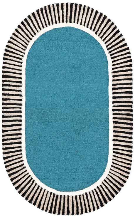 Safavieh Fifth Avenue 3'-0" x 5'-0" Rug in Blue / Black
