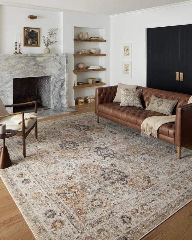 Loloi Monroe Mon-02 Beige/Multi Rug - room scene 3