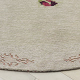 Safavieh Classic Vintage 6'-0" x 6'-0" Rug in Beige / Red