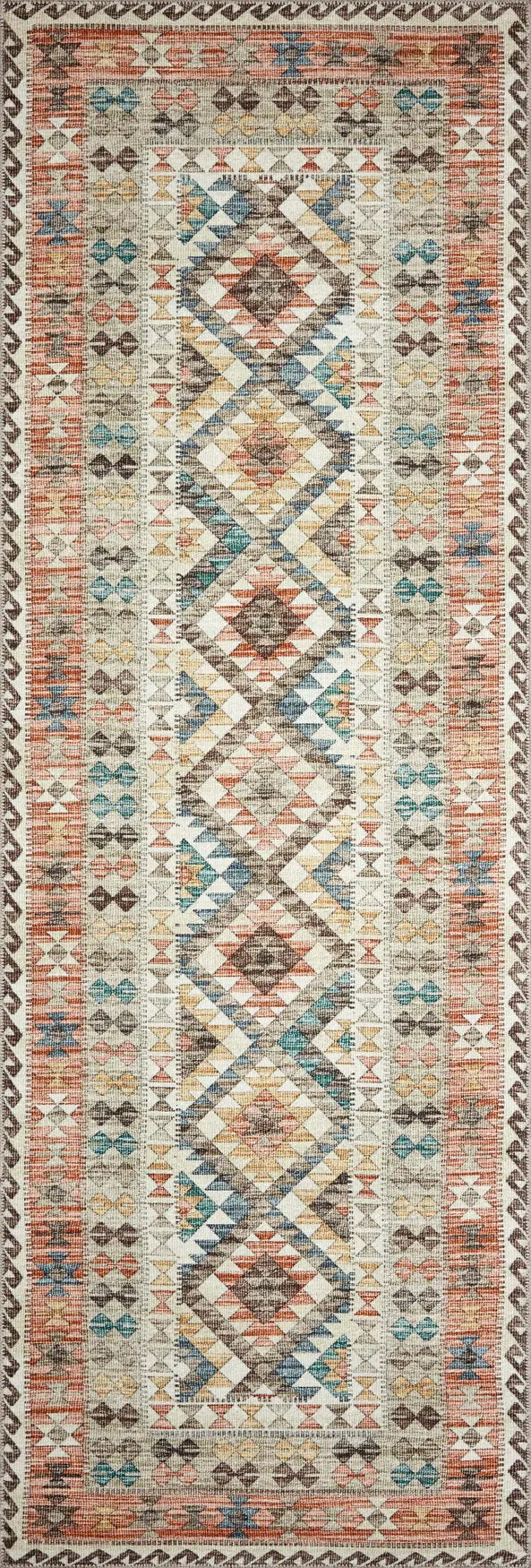Loloi Zion Zio-04 Ivory/Multi Rugs - runner flat