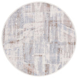 Safavieh Marmara 6'-7" x 6'-7" Rug in Beige / Blue Rust