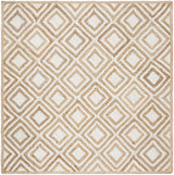 Safavieh Cape Cod 6'-0" x 6'-0" Rug in Natural / Ivory