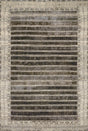 Loloi Mika Mik-07 Charcoal / Ivory Rugs - main flat