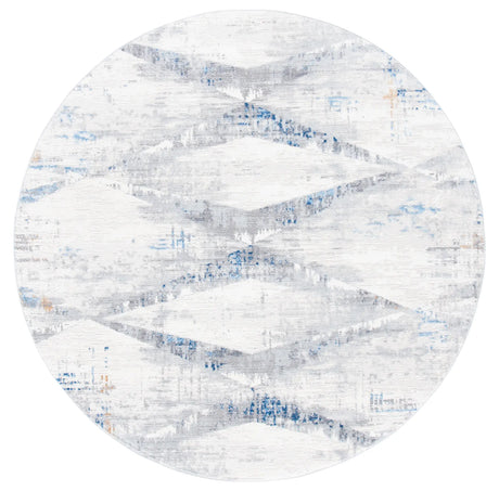 Safavieh Amelia 6'-7" x 6'-7" Rug in Ivory / Blue