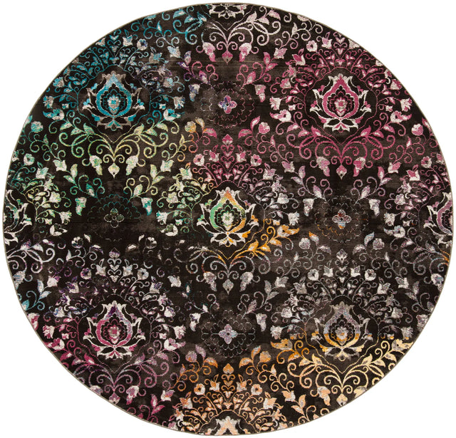 Safavieh Aria 6'-5" x 6'-5" Rug in Brown / Multi