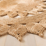 Safavieh Natural Fiber 3'-0" x 3'-0" Rug in Natural