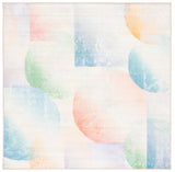 Safavieh Paint Brush 6'-7" x 6'-7" Rug in Blue / Purple