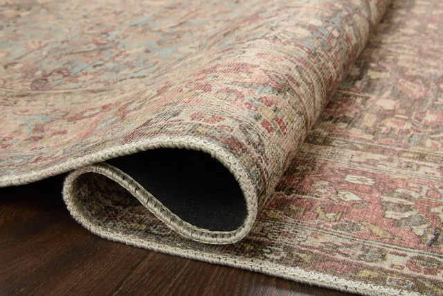 Loloi Adrian Adr-06 Ocean/Clay Rug - pile height