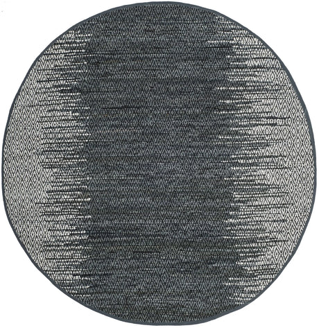 Safavieh Vintage Leather 6'-0" x 6'-0" Rug in Light Grey / Charcoal