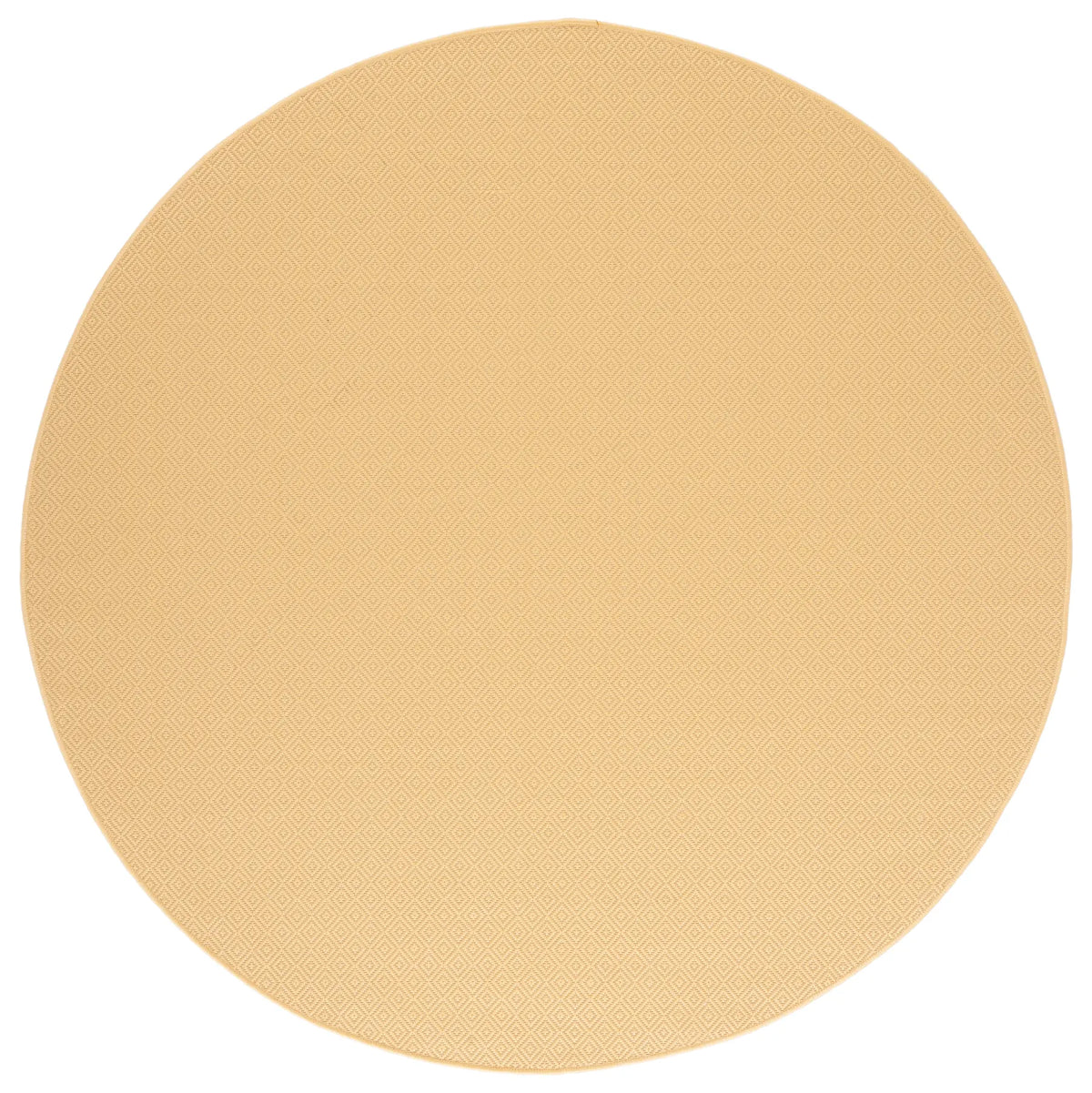 Safavieh Courtyard 6'-7" x 6'-7" Rug in Gold / Gold