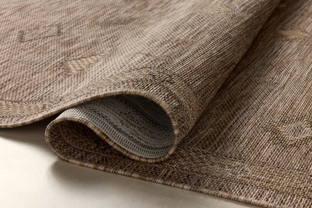 Loloi Birch BIR-03 Natural / Sand Rug - pile height