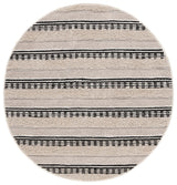 Safavieh Natura 6'-0" x 6'-0" Rug in Beige / Black