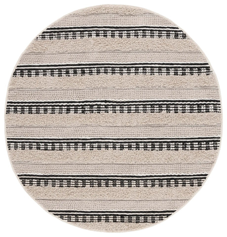 Safavieh Natura 6'-0" x 6'-0" Rug in Beige / Black