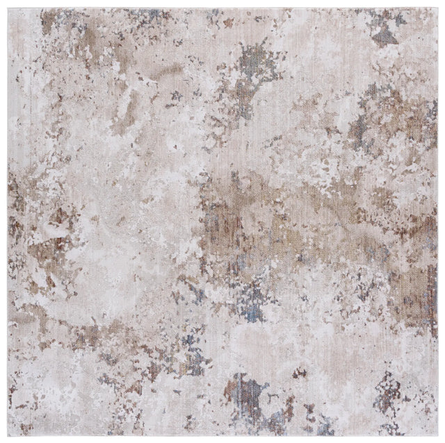 Safavieh Ellwood Modern 6'-5" x 6'-5" Rug in Beige / Ivory