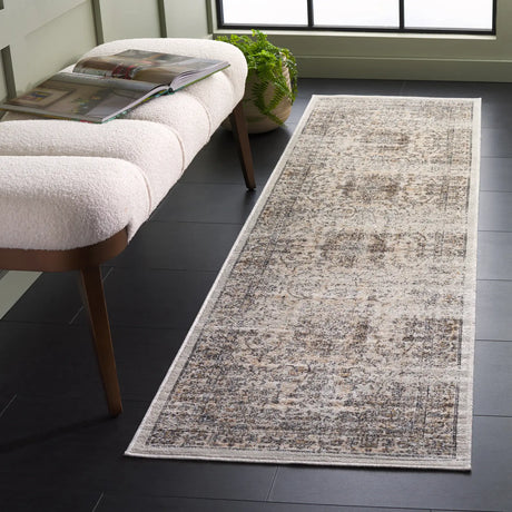 Safavieh Atlas 2'-2" x 7'-0" Rug in Beige / Grey