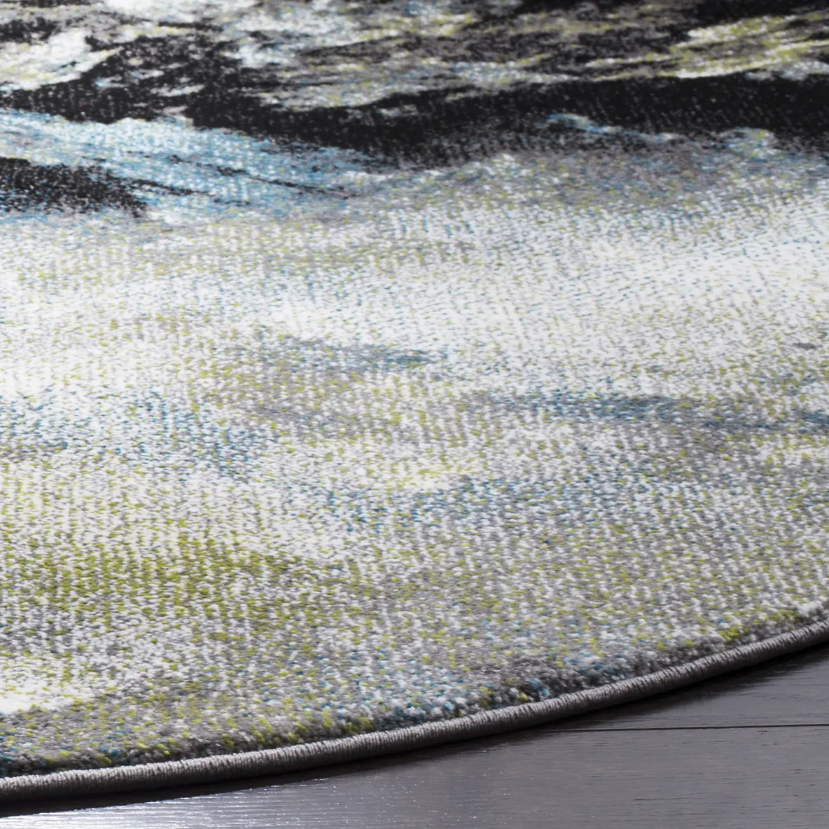 Safavieh Glacier 5'-3" x 5'-3" Rug in Blue / Multi