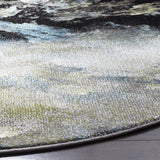 Safavieh Glacier 5'-3" x 5'-3" Rug in Blue / Multi