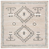 Safavieh Kilim 7'-0" x 7'-0" Rug in Grey / Black