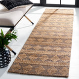 Safavieh Natural Fiber 2'-3" x 9'-0" Rug in Natural / Black