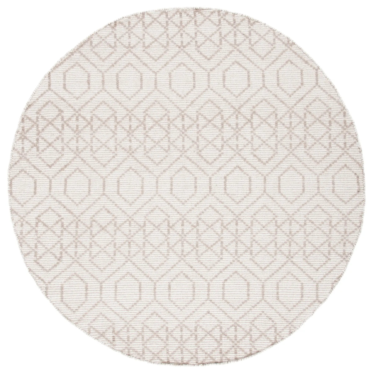 Safavieh Montauk 6'-0" x 6'-0" Rug in Brown / Beige