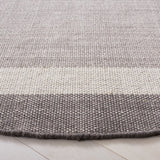 Safavieh Montauk 7'-0" x 7'-0" Rug in Ivory / Grey