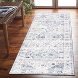 Safavieh Arizona 2'-6" x 10'-0" Rug in Light Blue / Ivory