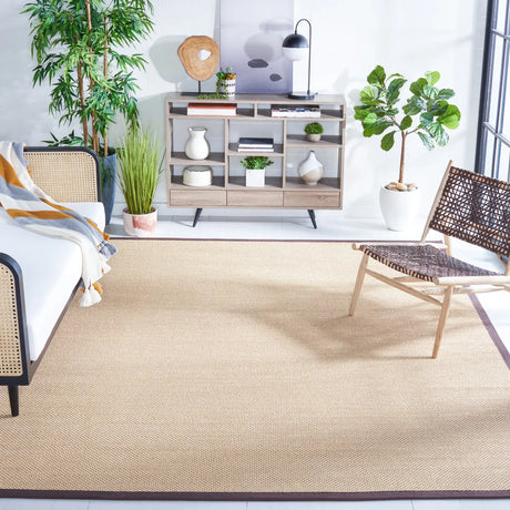 Safavieh Natural Fiber 10'-0" x 14'-0" Rug in Maize / Brown