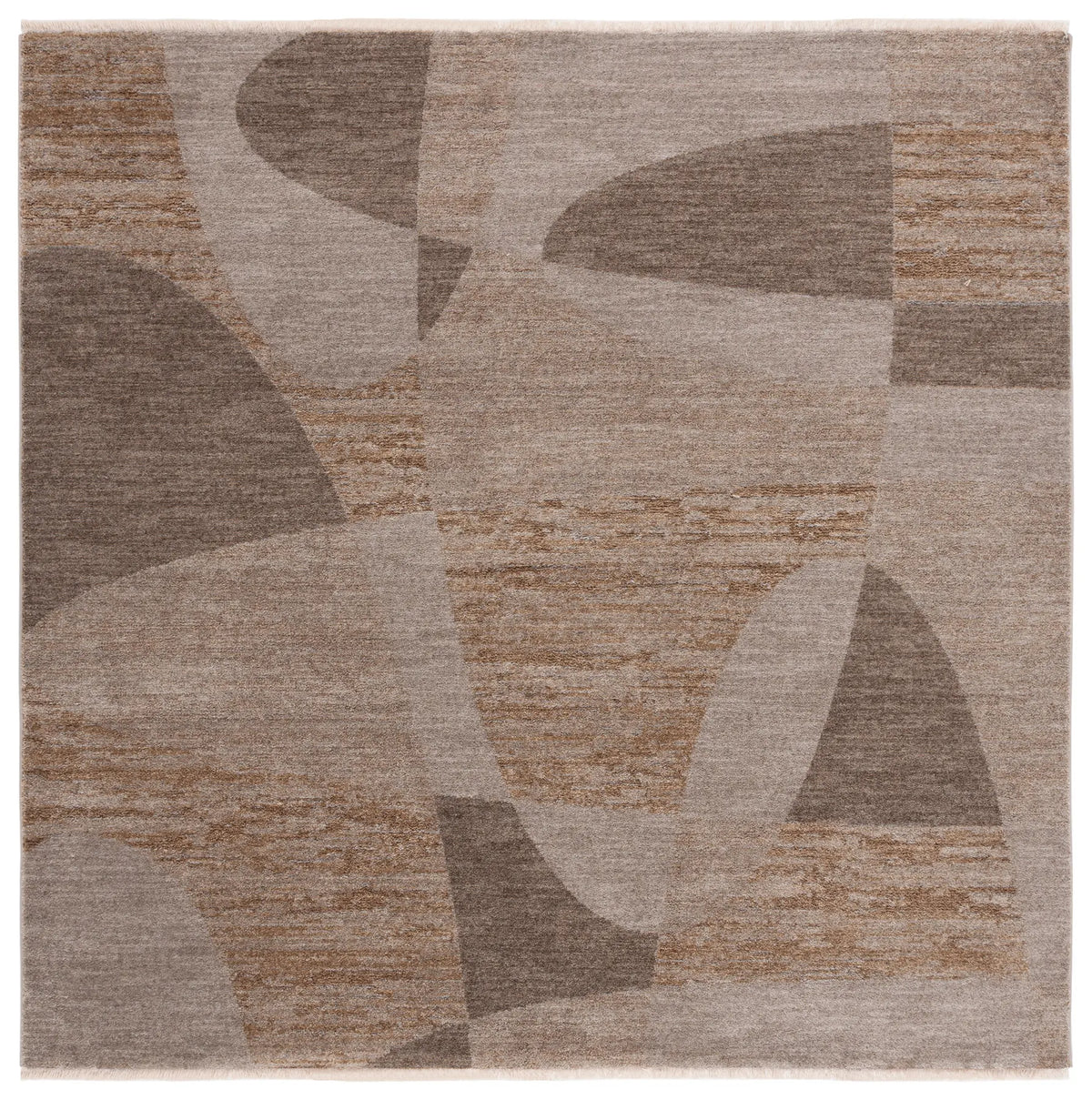 Safavieh Lasa 6'-7" x 6'-7" Rug in Taupe / Gold