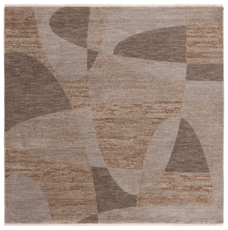 Safavieh Lasa 6'-7" x 6'-7" Rug in Taupe / Gold