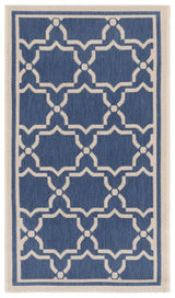 Safavieh Courtyard 2'-0" x 3'-7" Rug in Blue / Beige