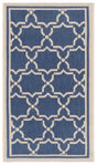 Safavieh Courtyard 2'-0" x 3'-7" Rug in Blue / Beige