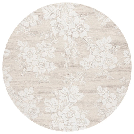 Safavieh Glamour 6'-0" x 6'-0" Rug in Beige / Ivory