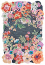 Safavieh Jardin 4'-0" x 6'-0" Rug in Grey / Pink