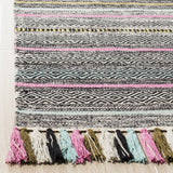 Safavieh Montauk 5'-0" x 8'-0" Rug in Black / Multi