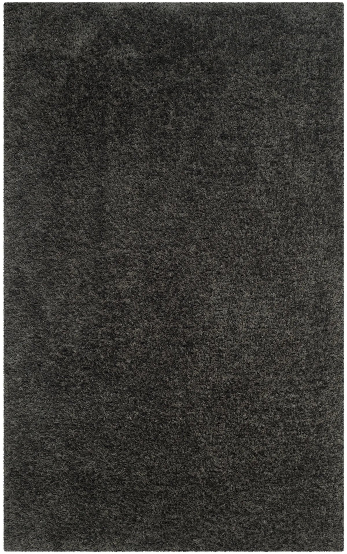 Safavieh Supreme Shag 4'-0" x 6'-0" Rug in Dark Grey