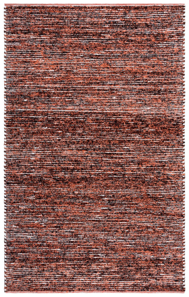 Safavieh Cape Cod 4'-0" x 6'-0" Rug in Orange / Black
