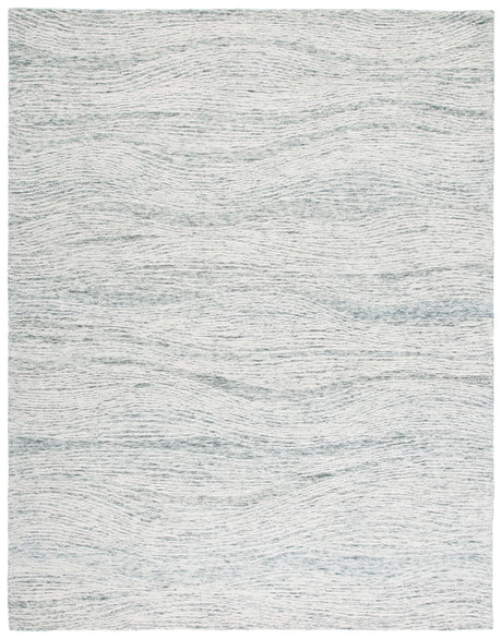 Safavieh Metro 10'-0" x 14'-0" Rug in Dark Grey / Ivory