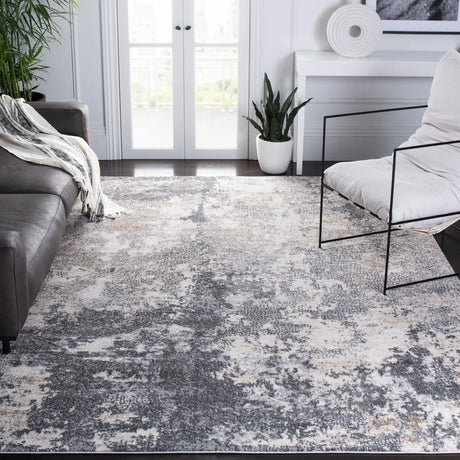 Safavieh Aston 10'-0" x 14'-0" Rug in Light Grey / Grey
