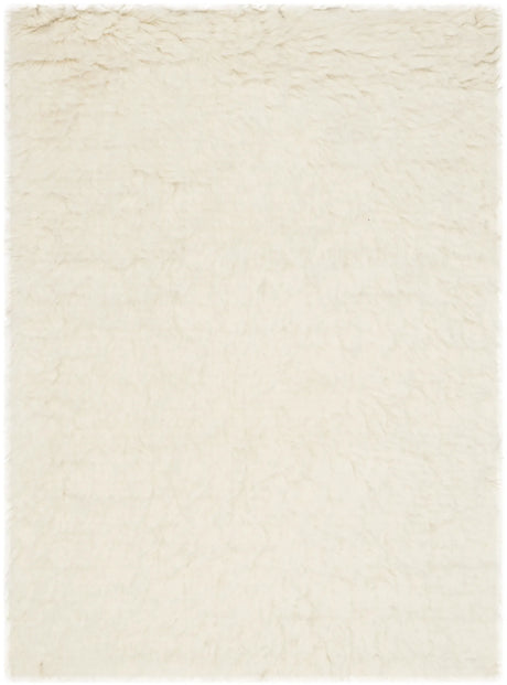 Safavieh Flokati 2'-0" x 3'-0" Rug in Ivory