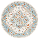 Safavieh Metro 6'-0" x 6'-0" Rug in Ivory / Blue