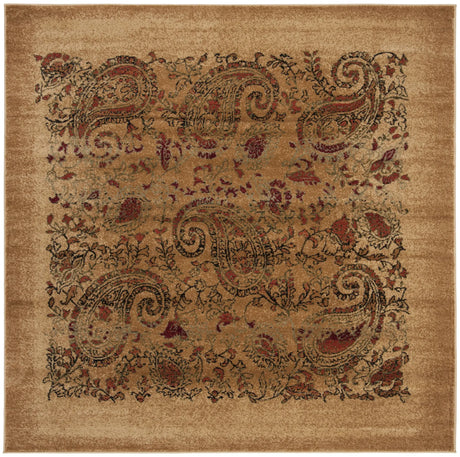 Safavieh Lyndhurst 6'-0" x 6'-0" Rug in Beige / Multi