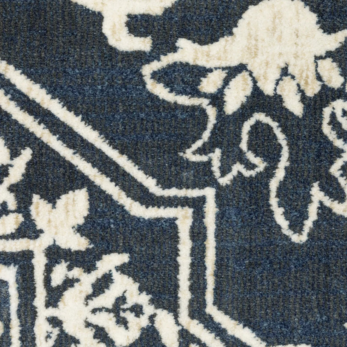 Oriental Weavers Sphinx Intrigue Int10 Blue/ Ivory Rug - room scene 2