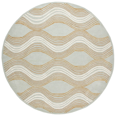 Safavieh Wyndham 7'-0" x 7'-0" Rug in Blue / Multi