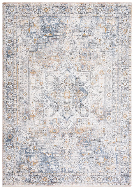 Safavieh Moondust 600 4'-0" x 6'-0" Rug in Ivory / Blue